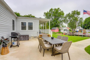 Port Clinton Vacation Rental with Boat Dock and Grill!